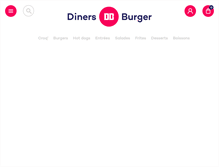 Tablet Screenshot of dinersburger.fr